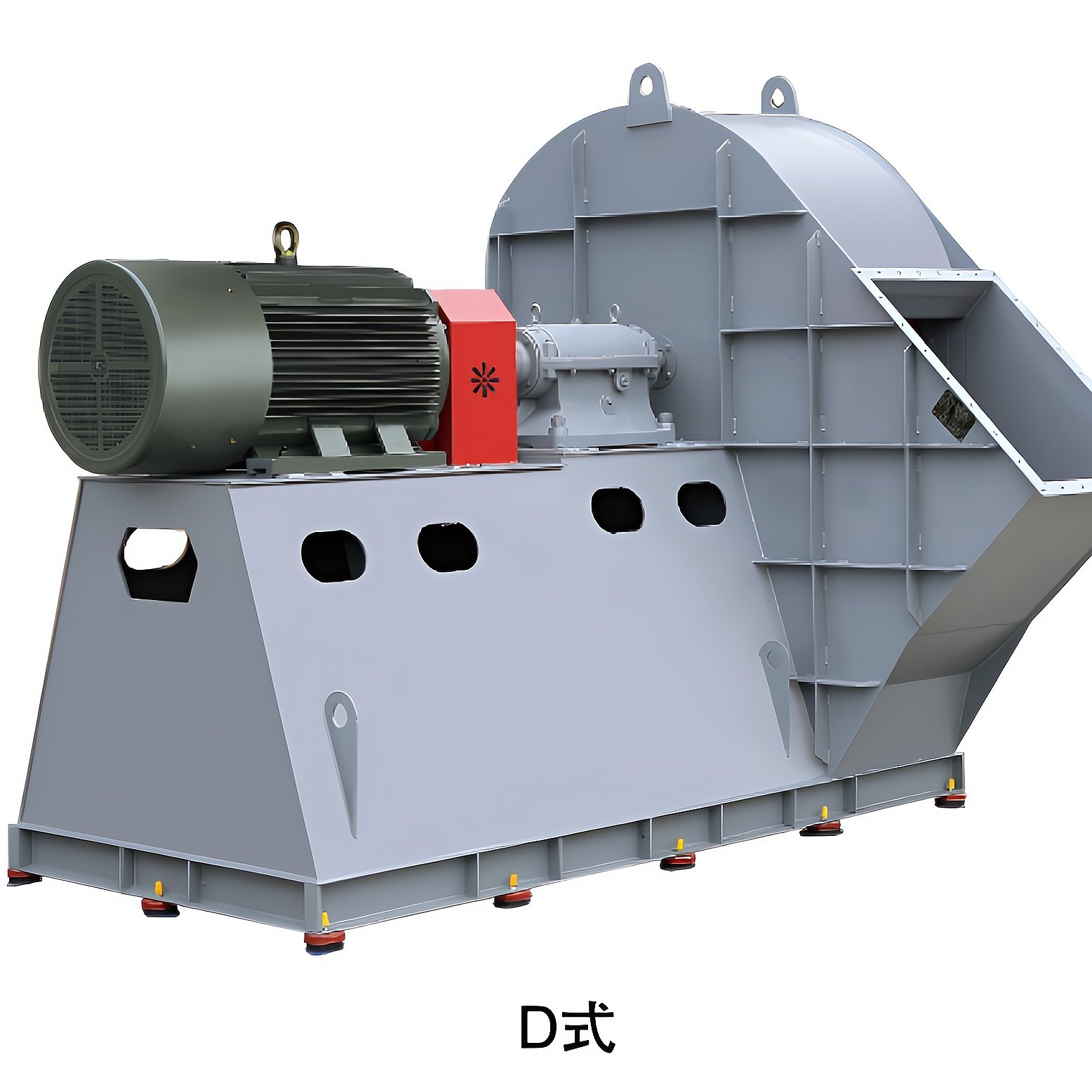 Industrial Air Blower Huge Pressure Ventilation Centrifugal Blower Draught Forced Draft Fan for Cupola Furnace